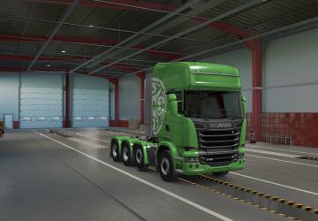 TK Horde Skin for Scania R&S and Krone Cool Liner v1.1 for Euro Truck Simulator 2 (v1.36.x, - 1.40.x)