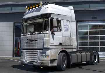 TK Progress Dirty Skin version 1.0 for Euro Truck Simulator 2 (v1.38.x, 1.39.x)