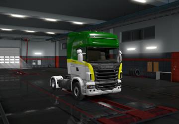 Truck Skin Pack for Scania R 2009 and Krone Cooliner v1.0 for Euro Truck Simulator 2 (v1.34.x, - 1.37.x)