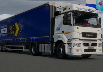 CLC Trans Skin version 1.0 for Euro Truck Simulator 2 (v1.35.x, - 1.38.x)