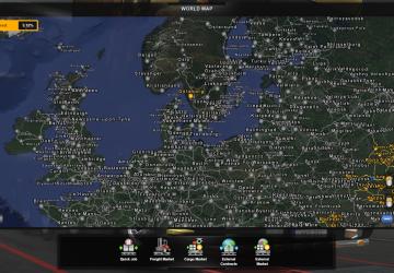 Colored Satellite Overlay version 1.2 for Euro Truck Simulator 2 (v1.42.x, 1.43.x)