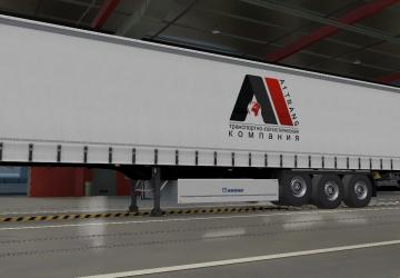 Combo skin A1 Trans version 1.0 for Euro Truck Simulator 2 (v1.38.x, 1.39.x)
