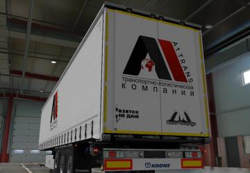 Combo skin A1 Trans version 1.0 for Euro Truck Simulator 2 (v1.38.x, 1.39.x)
