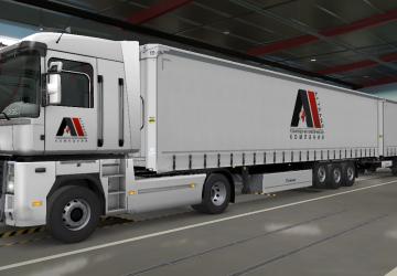 Combo skin A1 Trans version 1.0 for Euro Truck Simulator 2 (v1.38.x, 1.39.x)