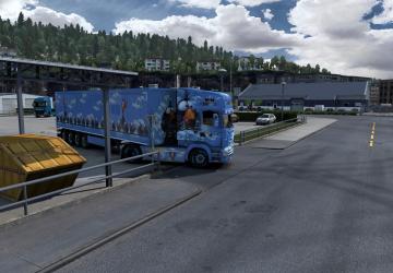 Combo skin For the Birdsn version 1.0 for Euro Truck Simulator 2 (v1.39.x)