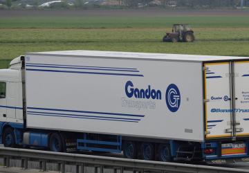 Combo skin Gandon Transport version 1.0 for Euro Truck Simulator 2 (v1.38.x)