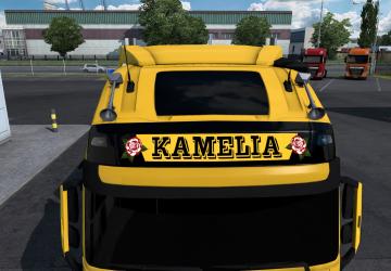 Combo skin Kamelia version 1.2 for Euro Truck Simulator 2 (v1.38.x)
