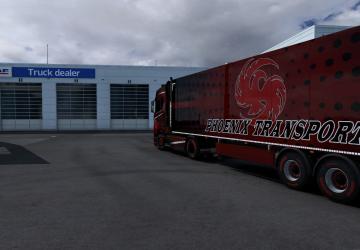 Combo skin Phoenix version 1.0 for Euro Truck Simulator 2 (v1.38.x)