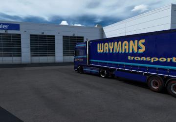 Combo skin Waymans Transport version 1.0 for Euro Truck Simulator 2 (v1.38.x)