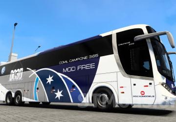 Comil Campione 3.65 version 1.1 for Euro Truck Simulator 2 (v1.49.x)