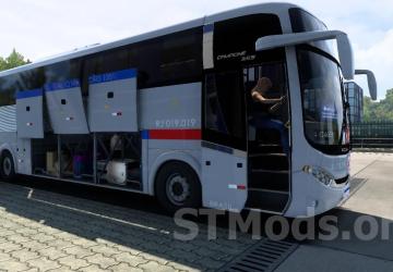 Comil Campione 3.65 version 1.1 for Euro Truck Simulator 2 (v1.49.x)