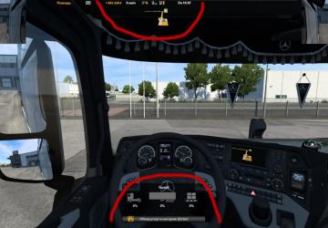Compact Route Advisor version 1.0 for Euro Truck Simulator 2 (v1.45.x, 1.46.x)