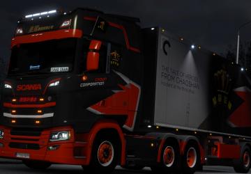 Crown Corporation skinpack version 1.0 for Euro Truck Simulator 2 (v1.38.x)