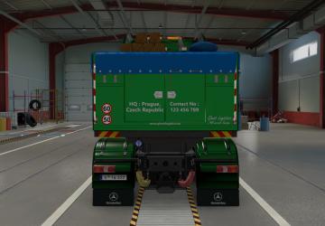 Custom Chassis for Mercedes Actros 2014 version 1.0 for Euro Truck Simulator 2 (v1.40.x)
