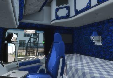 Custom interior for RJL’s Scania 4 series v1.0 for Euro Truck Simulator 2 (v1.37.x, 1.38.x)