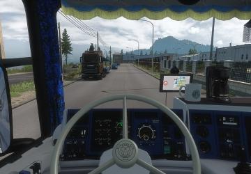 Custom interior for RJL’s Scania 4 series v1.0 for Euro Truck Simulator 2 (v1.37.x, 1.38.x)