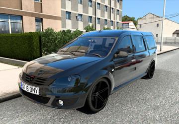 Dacia Logan MCV 2012 version 1.1 for Euro Truck Simulator 2 (v1.42.x)