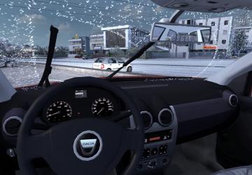 Renault Sandero 2010 version 2.1 for Euro Truck Simulator 2 (v1.43.x)