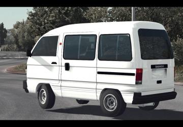 Daewoo Damas version 1.0 for Euro Truck Simulator 2 (v1.35.x, 1.36.x)