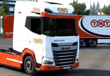DAF21 XG Skin Pack TNT Express version 1.0 for Euro Truck Simulator 2 (v1.40.x)