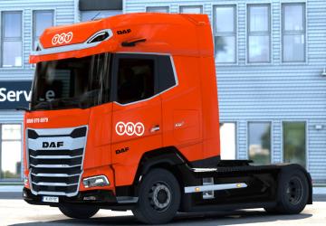 DAF21 XG Skin Pack TNT Express version 1.0 for Euro Truck Simulator 2 (v1.40.x)