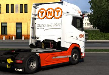 DAF21 XG Skin Pack TNT Express version 1.0 for Euro Truck Simulator 2 (v1.40.x)