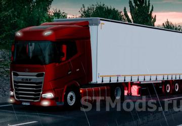 DAF 2021 Reworked version 1.1.8 for Euro Truck Simulator 2 (v1.54.x)
