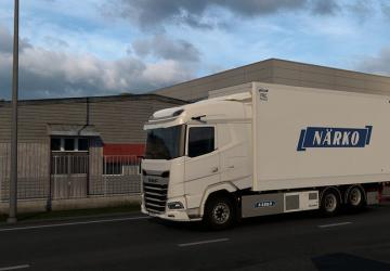 DAF 2021 Rigid Addon version 1.0.3 for Euro Truck Simulator 2 (v1.43.x)
