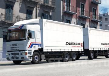DAF 95 ATI version 2.0 for Euro Truck Simulator 2 (v1.54.x)