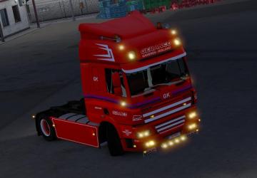 DAF CF Geranco version 1.1 for Euro Truck Simulator 2 (v1.35.x, 1.36.x)