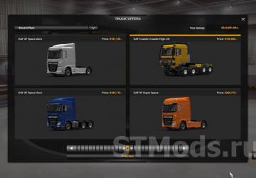 DAF Crawler version 29.04.23 for Euro Truck Simulator 2 (v1.47.x)