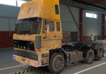 DAF F241 Rusted Skin version 1.0 for Euro Truck Simulator 2 (v1.37.x)