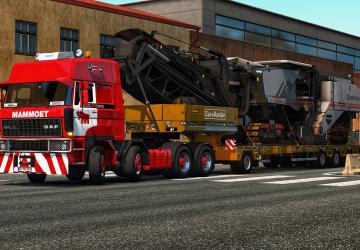 DAF F241 series version 1.7 for Euro Truck Simulator 2 (v1.43.x)