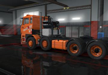 DAF F241 series version 1.8.2 for Euro Truck Simulator 2 (v1.46.x)