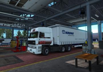 DAF F241 series version 1.7 for Euro Truck Simulator 2 (v1.43.x)