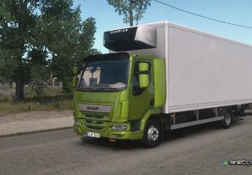 DAF LF version 1.1 for Euro Truck Simulator 2 (v1.39.x, 1.40.x)