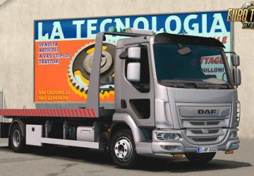 DAF LF version 1.1 for Euro Truck Simulator 2 (v1.39.x, 1.40.x)
