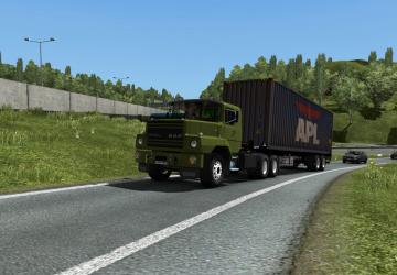 DAF NTT version 1.1 for Euro Truck Simulator 2 (v1.35.x, 1.36.x)