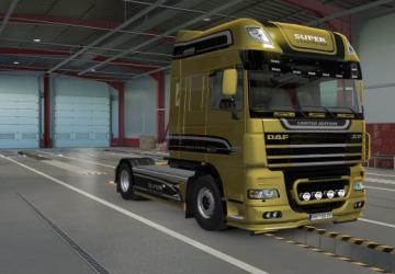 DAF XF105 LTD Edition Metallic skin version 1.0 for Euro Truck Simulator 2 (v1.37.x)
