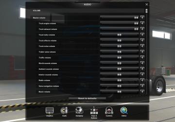 DAF XF105 Paccar MX340 sound version 1.1 for Euro Truck Simulator 2 (v1.39.x, 1.40.x)