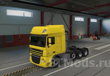 DAF XF 105 Reworked version 3.7 for Euro Truck Simulator 2 (v1.47)