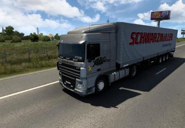 DAF XF 105 Reworked version 3.9 for Euro Truck Simulator 2 (v1.48)