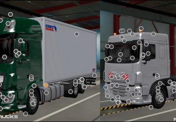 DAF XF 106 -116 version 8.0 for Euro Truck Simulator 2 (v1.40.x)