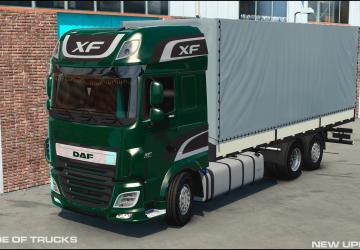 DAF XF 106 -116 version 8.0 for Euro Truck Simulator 2 (v1.40.x)