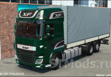 DAF XF 106 -116 version 8.1 for Euro Truck Simulator 2 (v1.51.x, - 1.54.x)