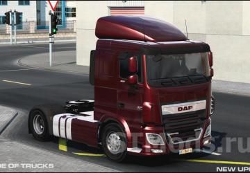 DAF XF 106 -116 version 8.1 for Euro Truck Simulator 2 (v1.51.x, - 1.54.x)