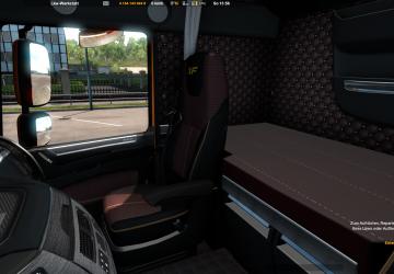 DAF XF Euro6 Interior version 1.0 for Euro Truck Simulator 2 (v1.37.x, 1.38.x)