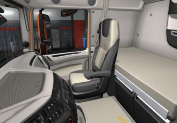 DAF XF Euro 6 Lux Interior version 1.0 for Euro Truck Simulator 2 (v1.44.x, - 1.46.x)