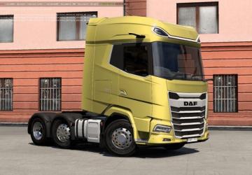 DAF XF/XG+ FTG 6X2 Chassis version 1.0 for Euro Truck Simulator 2 (v1.49.x)