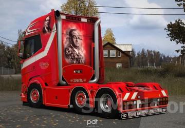 DAF XG 530 Weeda Sopranos version 2.0 for Euro Truck Simulator 2 (v1.54.x)
